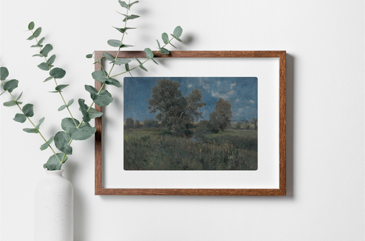 Blue Sky Art Print