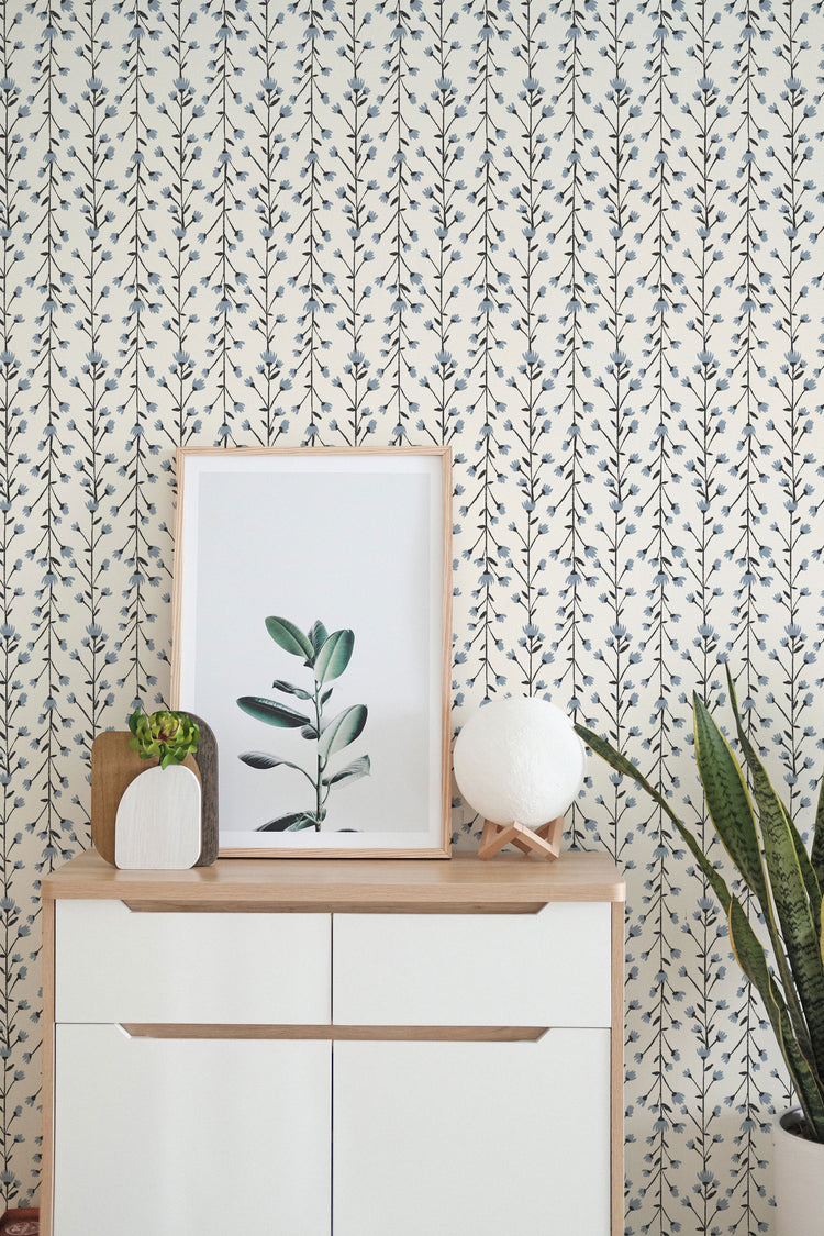 Claire Wallpaper (Linen) from The Haven Collection