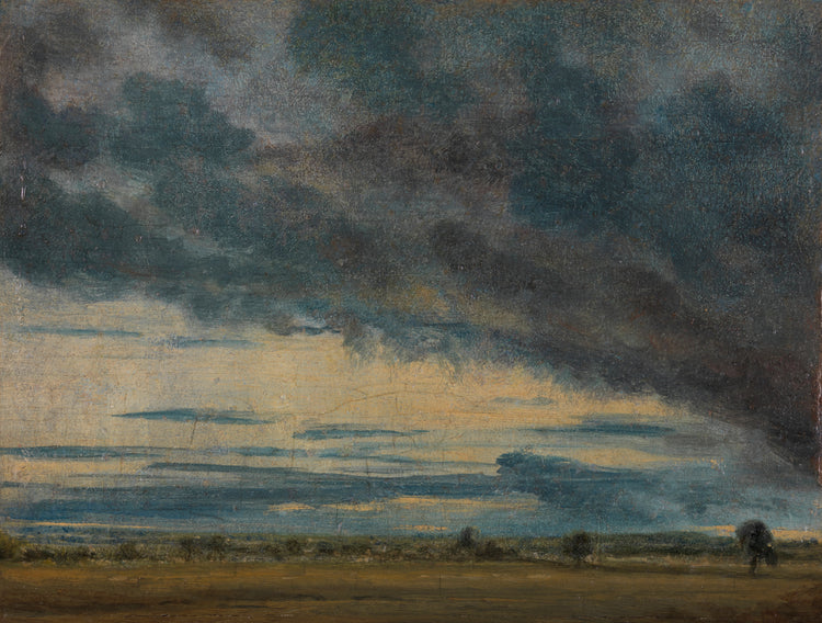 The Study of Clouds Art Print