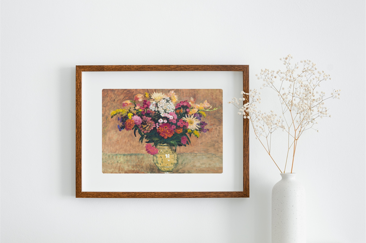 Czech Bouquet Art Print