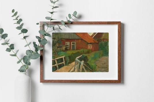 Dutch Farm Art Print