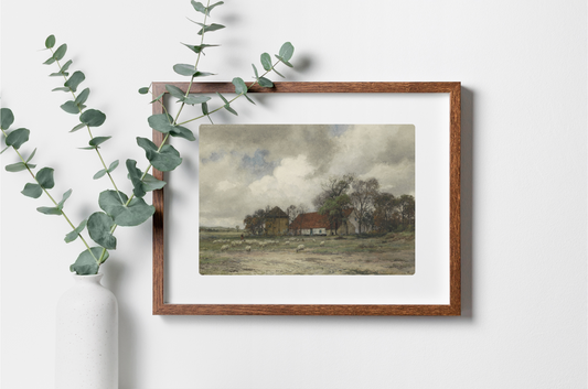 Dutch Landscape Art Print