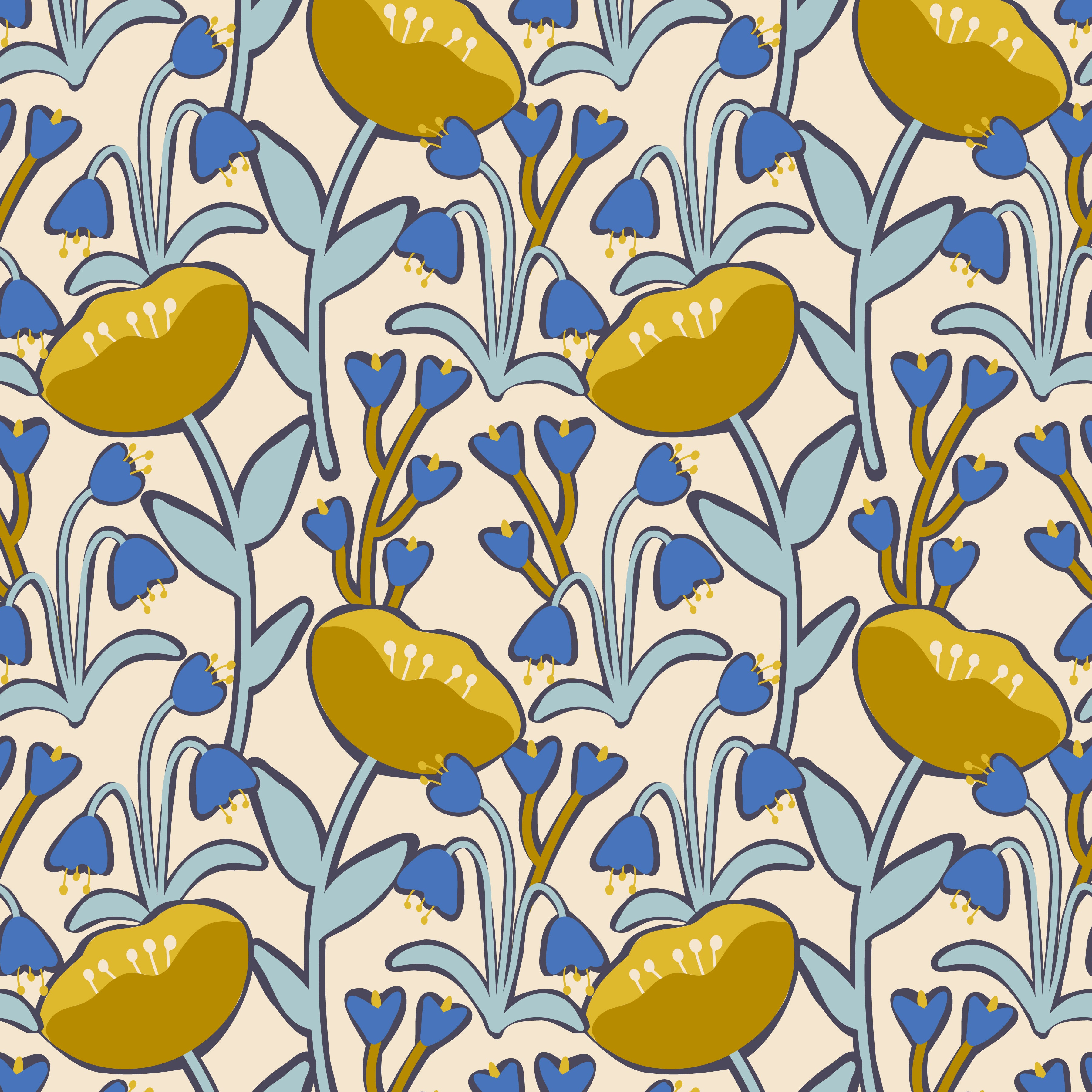 Pure Marigold Wallpaper Sample