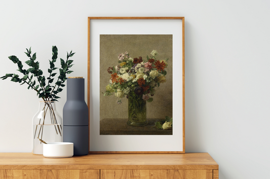 Flowers from Normandy Art Print