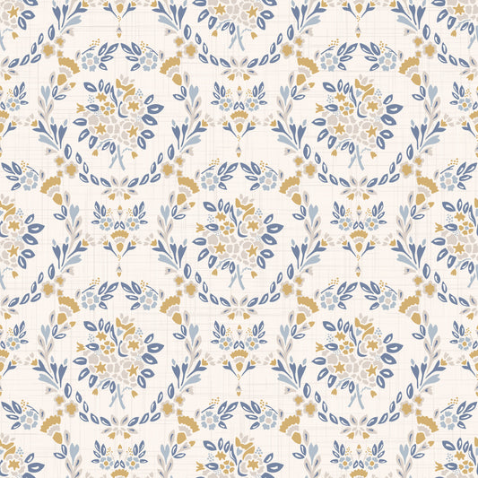 French Damask Wallpaper