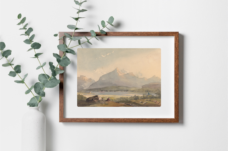 Glass Morning Art Print