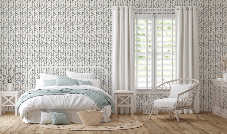 Claire Wallpaper (Linen) from The Haven Collection