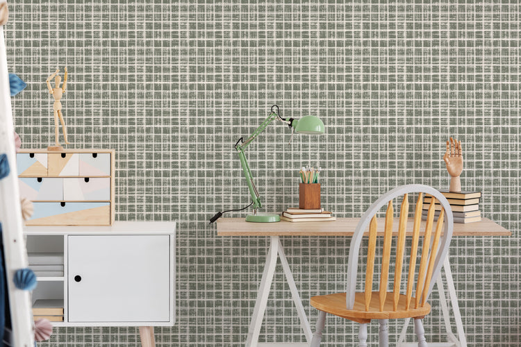 Edith Wallpaper (Forest) from The Haven Collection