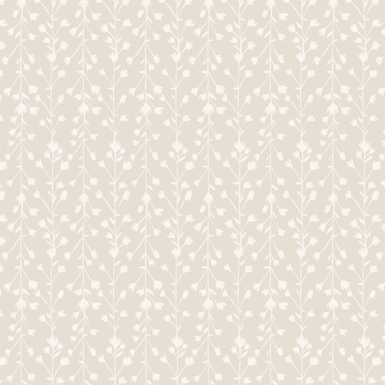 Claire Wallpaper (Taupe) from The Haven Collection