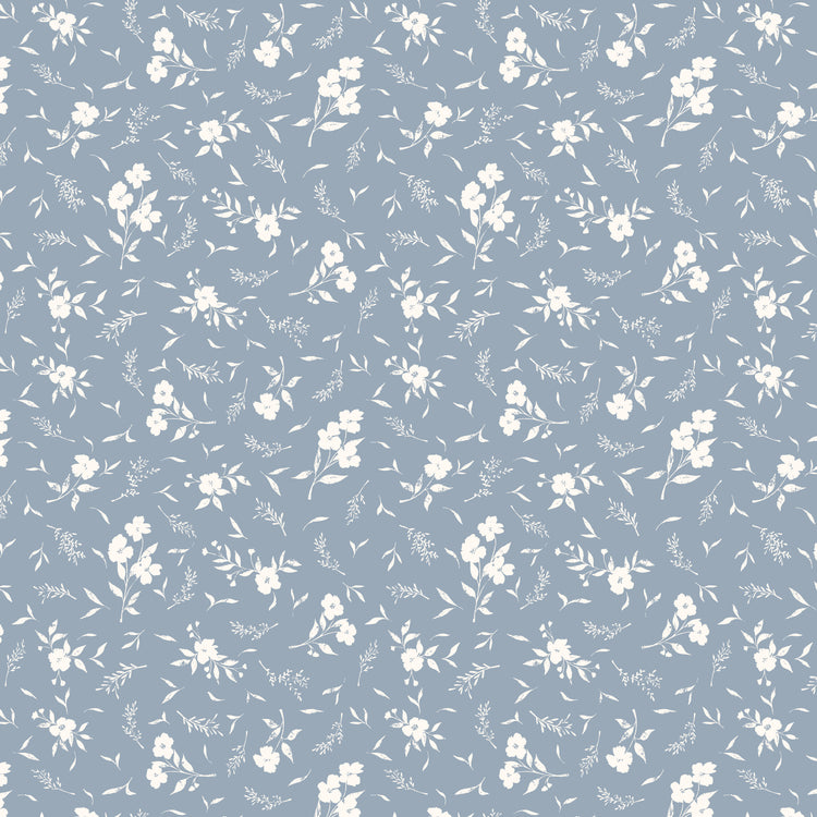 Ivy Wallpaper (Powder Blue) from The Haven Collection