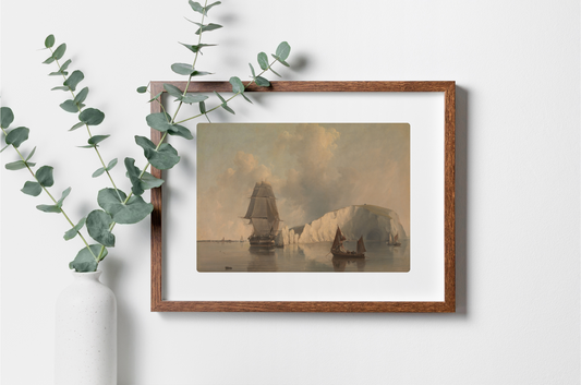 Isla of Wight Art Print