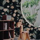 Mabel Wallpaper (Midnight) from The Marlow Collection