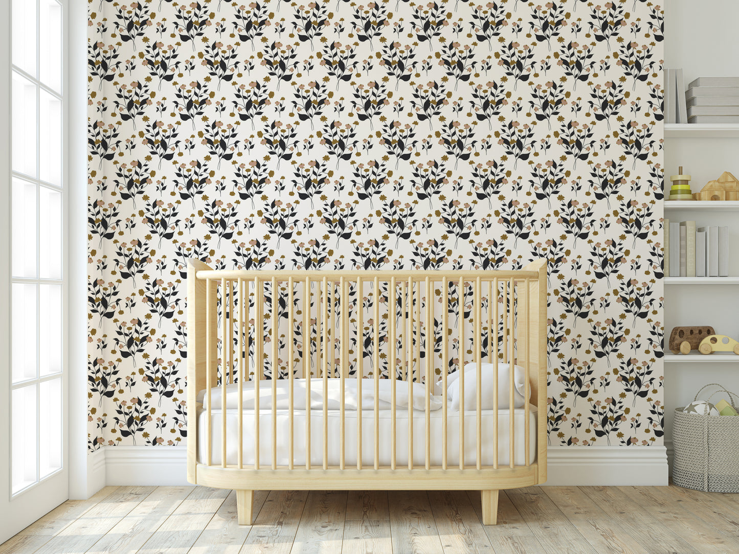 Miriam Wallpaper (Linen) from The Marlow Collection