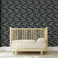 Miriam Wallpaper (Midnight) from The Marlow Collection