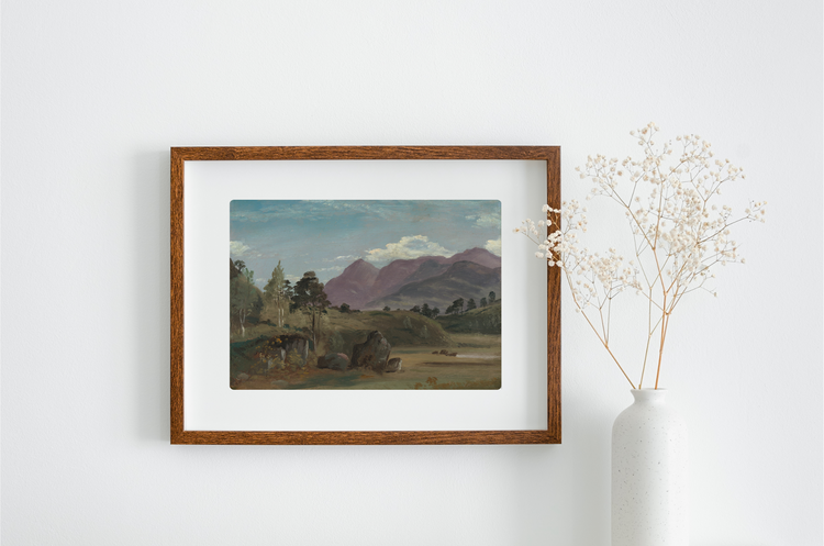 Mountain Landscape Art Print