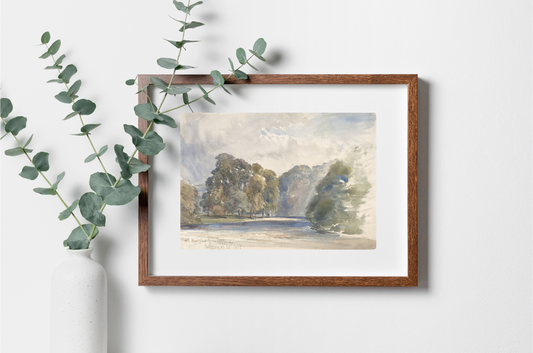 On the Wharfe Art Print