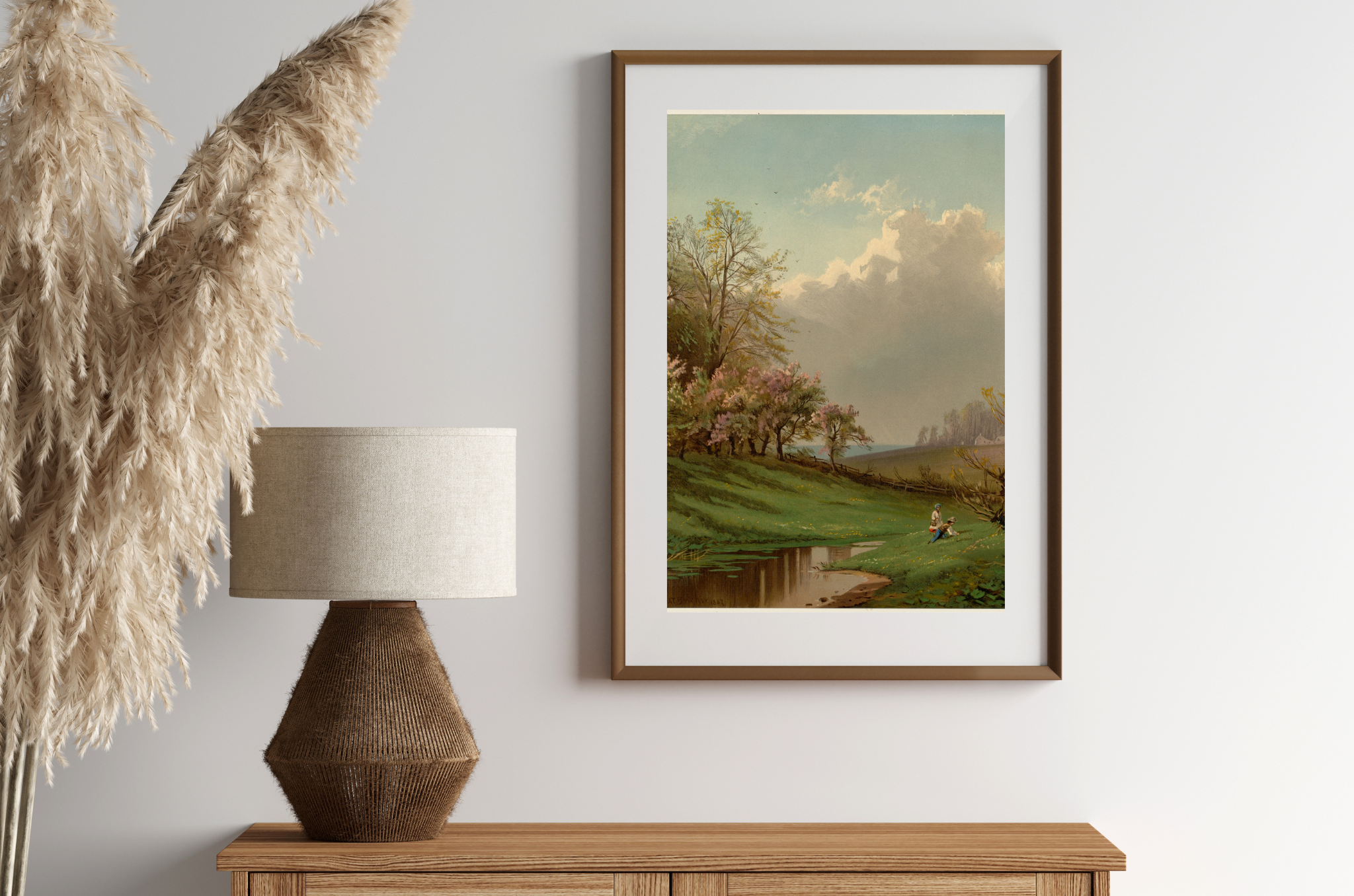 Spring Art Print – Everett Park