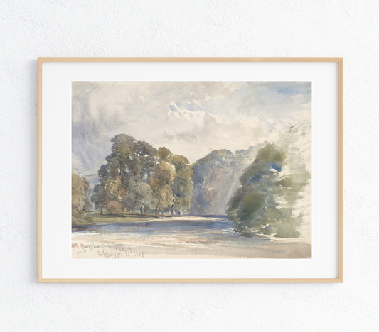 On the Wharfe Art Print