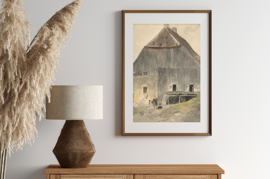 Watermill Art Print