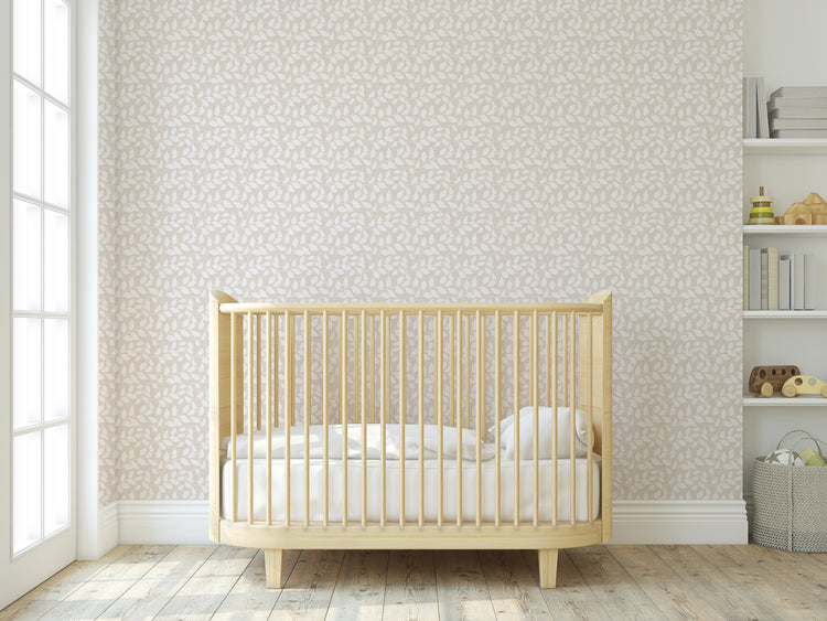 Eden Wallpaper (Taupe) from The Wynona Collection