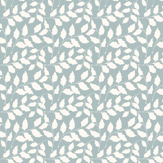 Eden Wallpaper (Powder Blue) from The Wynona Collection