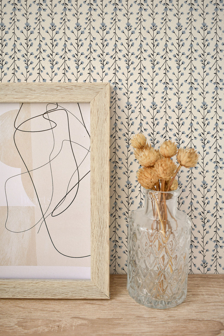 Claire Wallpaper (Linen) from The Haven Collection