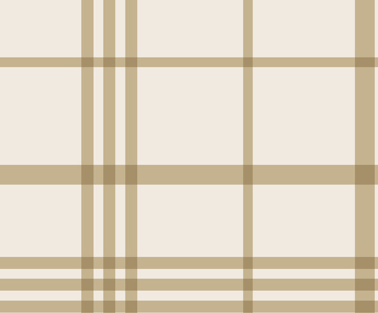 Vintage Plaid (Ochre) Wallpaper